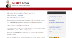 Desktop Screenshot of misterfong.com